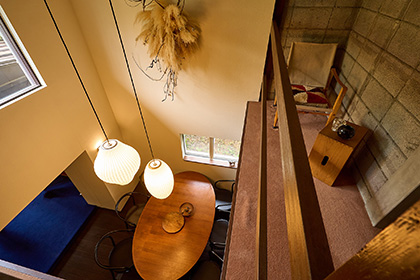 写真：吹き抜け構造